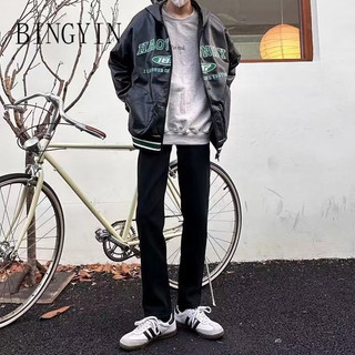 BINGYIN quần ống rộng quần jean nam 2024 NEW STYLE MNK2490FYV 37Z240908
