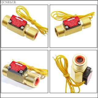 Yjcnelcr 4 Điểm Hiệu Ứng Hall Cảm Biến Lưu Lượng Kế tuabin 1 5-30L Min Cảm Biến Lưu Lượng Nước Công Tắc Điều Khiển Lưu Lượng Kế Nam