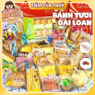 Thùng 2KG Bánh Mix Đài Loan (HN), Bánh Bông Lan Đài Loan Mix Vị Không Trùng Date Mới