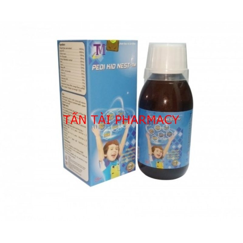 ✅[CHÍNH HÃNG, CHO KIỂM HÀNG] Siro Pedi Kid Nest-TM kích thích ăn ngon ngủ ngoan chai 125ml