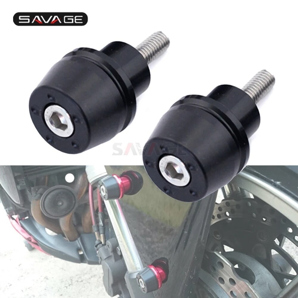 SAV Phía Trước Fender Nĩa Bảo Vệ Thanh Trượt Bu Lông Cho KAWASAKI NINJA 250 300 400 650 ZX6R ZX9R ZX