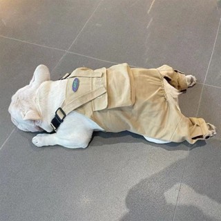 Áo khoác cho chó mèo Quần yếm bốn chân Quần yếm Bichon Quần áo mèo Quần áo cho chó