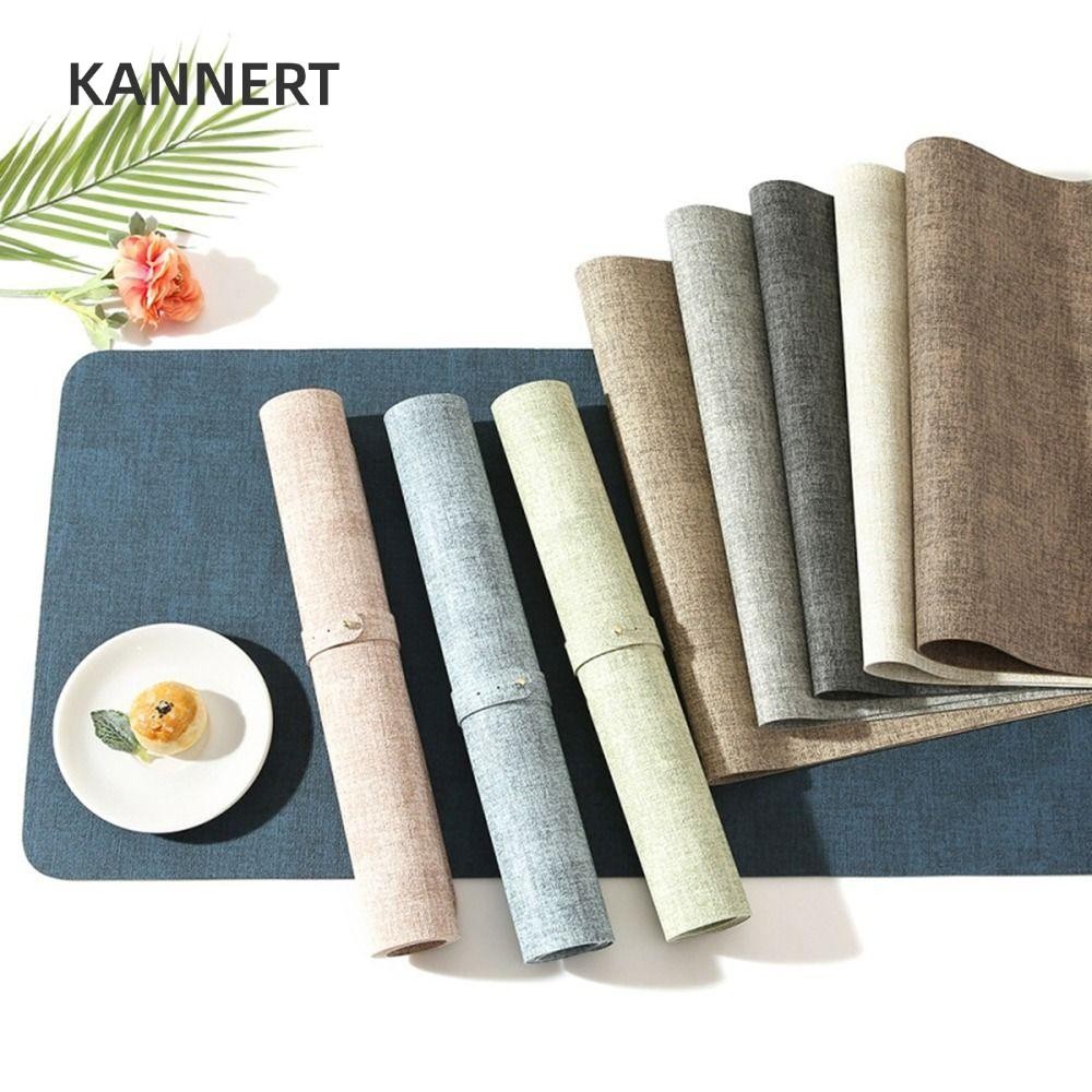 Thảm lót chuột bằng da KANNERT 80 * 40cm để bàn Thảm viết cực lớn chống trượt