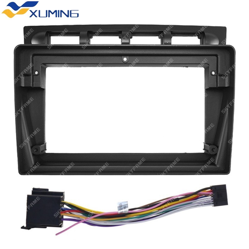 XM Khung Xe Fascia Adapter Android Radio Âm Thanh Dash Lắp Bảng Điều Khiển Bộ Dành Cho Xe Kia Picant