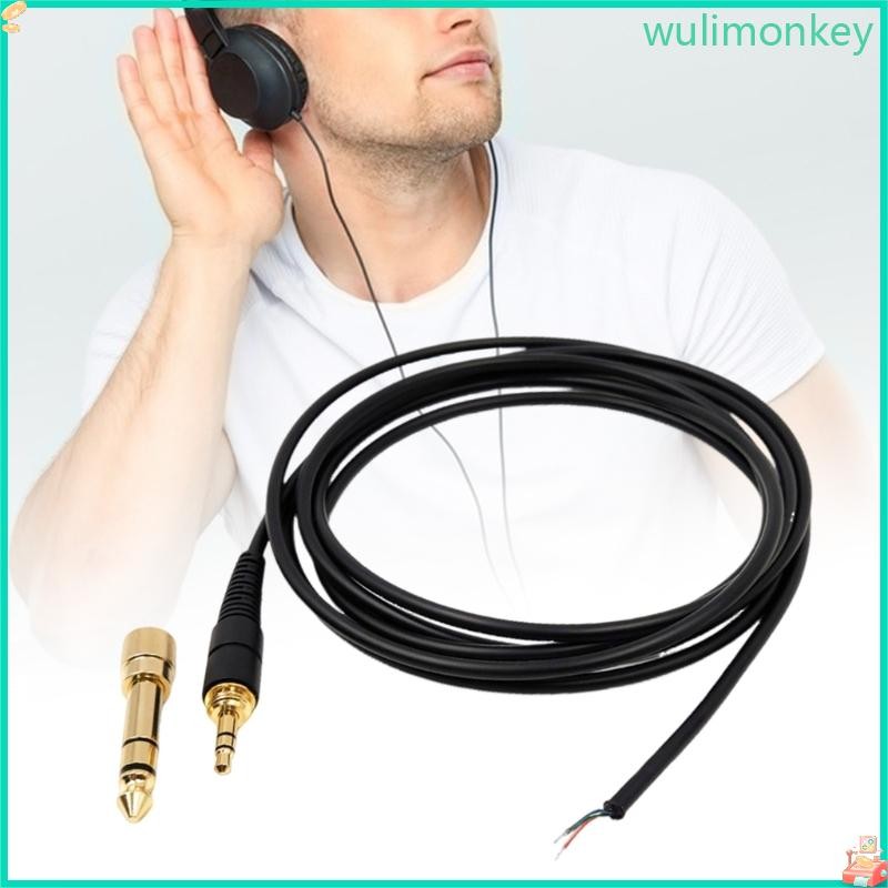 Cáp âm thanh thay thế WU 6 5mm cho dây tai nghe DT770 DT880 DT990 MDR-7506