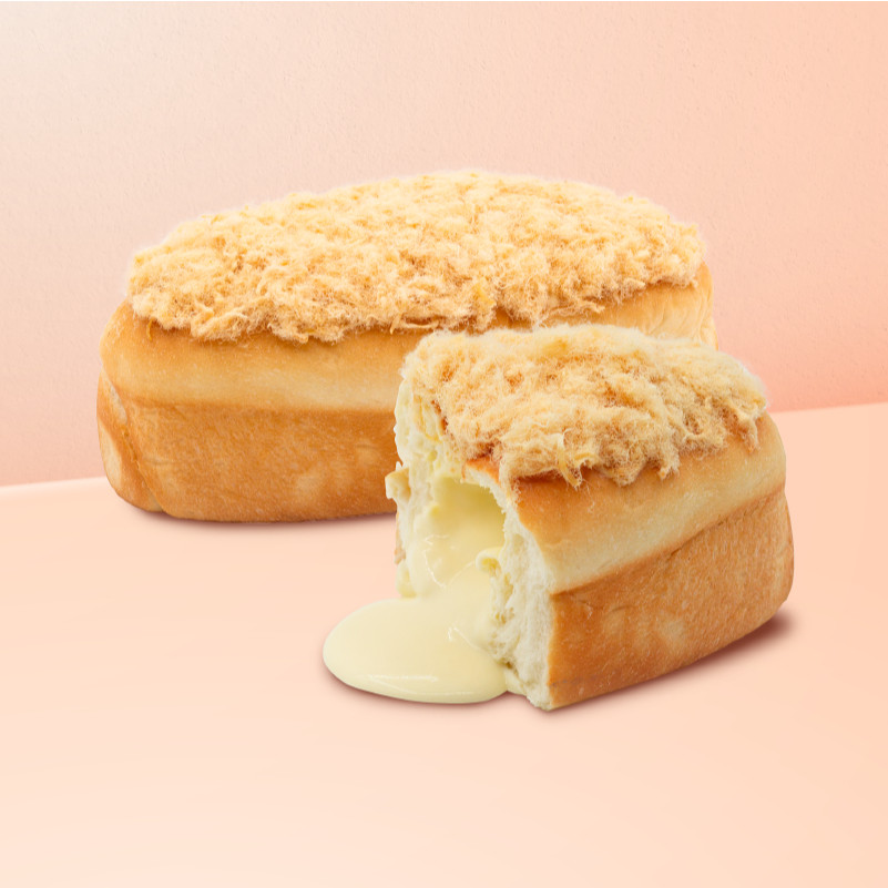 [HỎA TỐC] Bánh mì phô mai tan chảy Sugar Town, cốt bánh mì mềm kết hợp chà bông heo hơi mằn mặn, nhâ