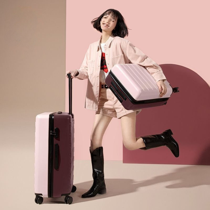 Vali 24inch dành cho sinh viên, vali lớn dung tích PC, mẫu mới, có thể ngồi, bền, vali xe đẩy 20inch