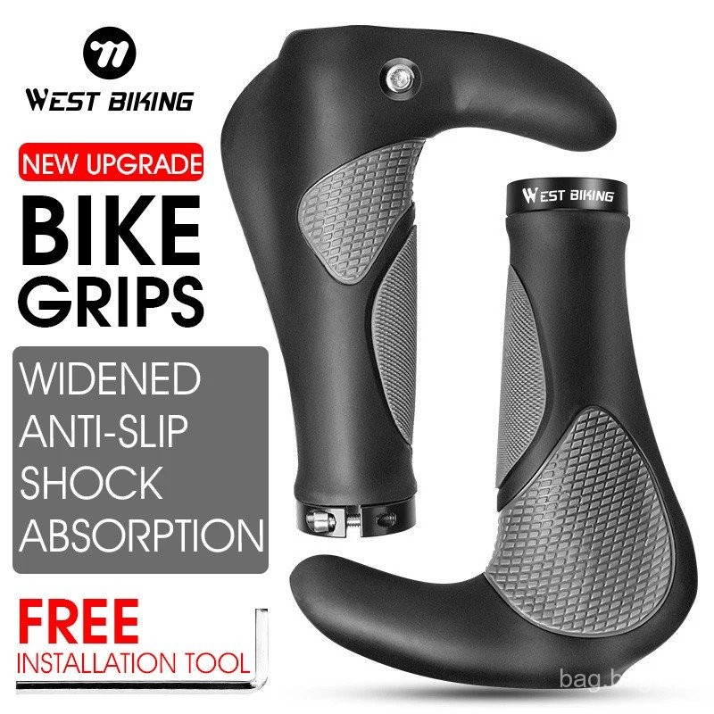 WEST BIKING - Tay cầm tiện dụng và thoải mái cho xe đạp leo núi và BMX