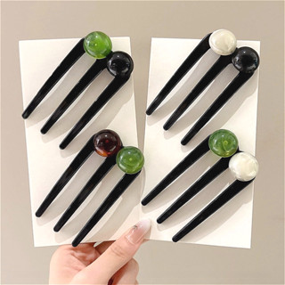  Trâm Cài Tóc Kiểu Tân Trung Hoa Hạt Ngọc 3 Chấuôi U Búi Tóc Cài Lược Phong Cách Cổ Điển Đơn Giản Trâm Cài Hanfu Phụ Kiện Tóc 