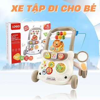 Xe tập đi đa năng có nhạc cho bé 5in1 dụng cụ tập đi chống lật chống trượt, chống vòng kiềng trẻ nhỏ