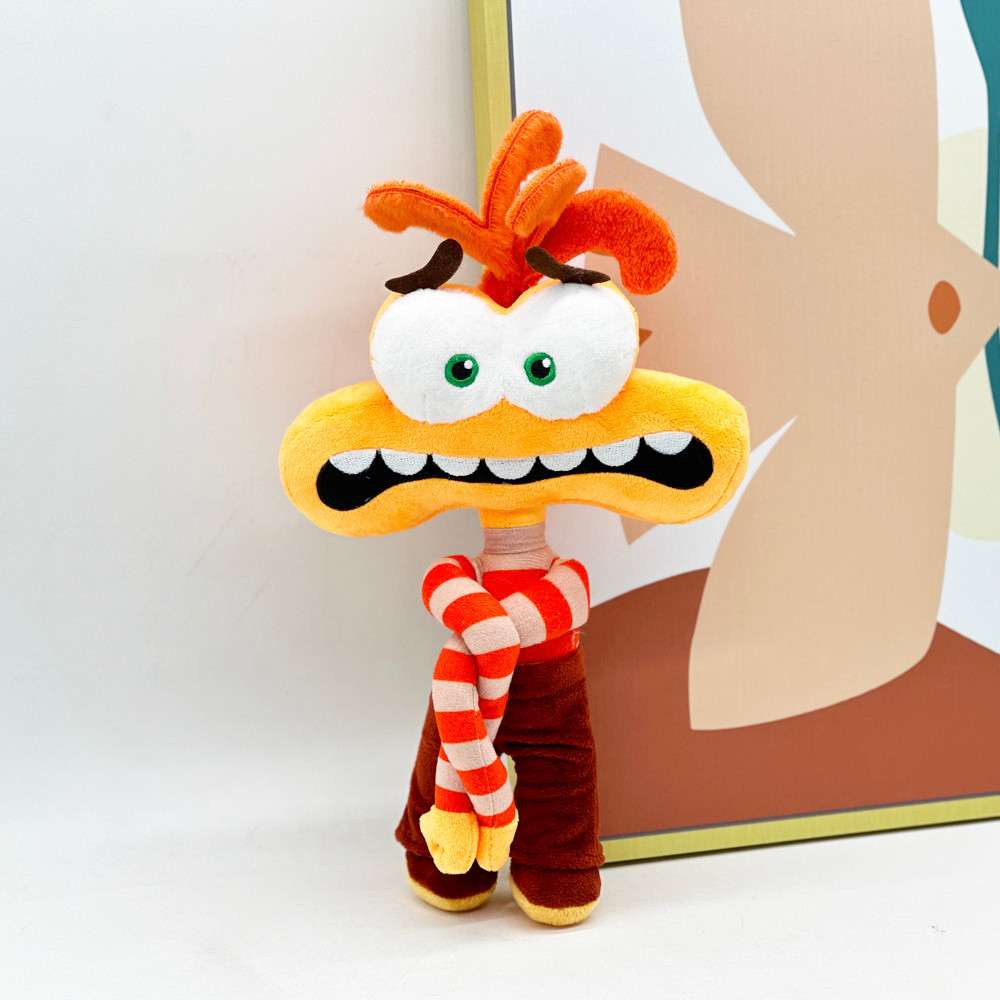 Mind Agent Team Orange Fried Hair Around Hand Style Long Armed Ajiao Sang Trọng Đồ Chơi Lo Âu Búp Bê