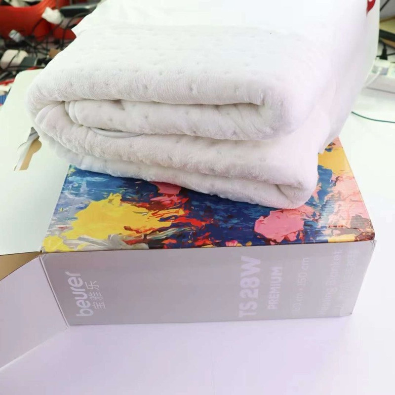 [ Hỏa tốc HCM - YT3 ] Chăn đệm điện đôi BEURER TS28W ( Đức ) , kích thước 180cm x 150cm, sưởi ấm , đ