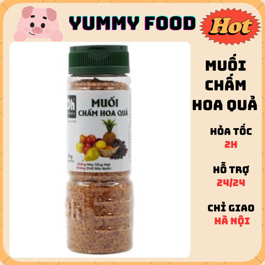 Muối chấm hoa quả dh food 110g