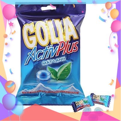 kẹo bạc hà golia activ plus 34 viên