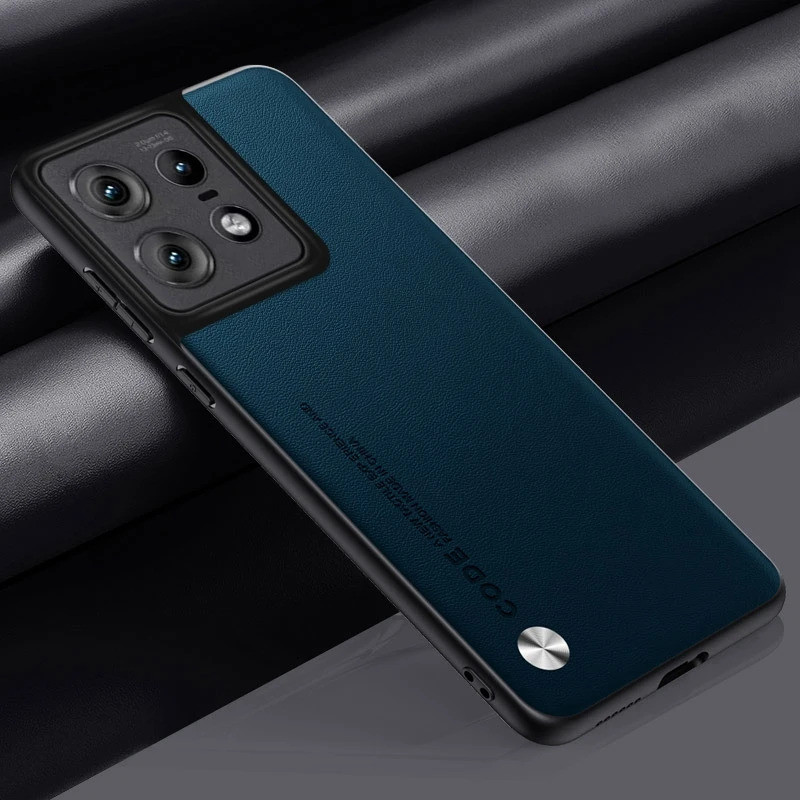 Ốp Da PU Sang Trọng Cho Motorola Edge 50 Pro Ốp Lưng Silicon Mờ Bảo Vệ Điện Thoại Cho Motorola Moto 