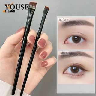 Cọ trang điểm chuyên nghiệp đầu lưỡi nhỏ / góc nghiêng / cọ vẽ mắt / lông mày đầu phẳ