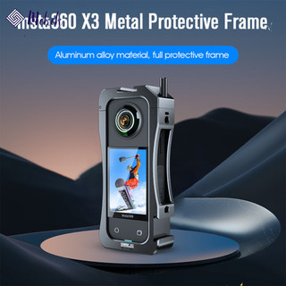 Jk2 Lồng Máy Ảnh Hợp Kim Nhôm Khung Bảo Vệ Mở Rộng Phụ Kiện Tương Thích Cho Insta360 X3