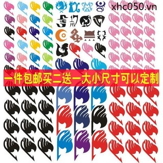 Anime Fairy Tail Naz Lucy Elsa Fairy Tail Guild Logo COS Tattoo Sticker