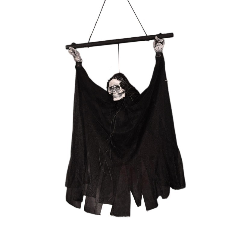 Zzz Eerie Sáng Lên Mắt Đầu Lâu Trang Trí Eerie Treo Trang Trí Cho Lễ Hội Ngôi Nhà Ma Ám Sợ Treo Bộ X