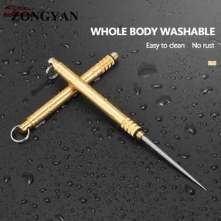 Hotwind Titanium Toothpick Keychain Multi-Purpose Outdoor Camping Tool More Durable Than Floss