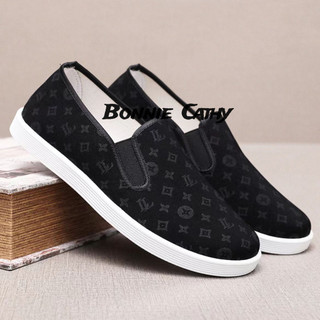 Xu hướng mới thấp giúp cũ giày vải nam Bắc Kinh giày đế mềm thông thường