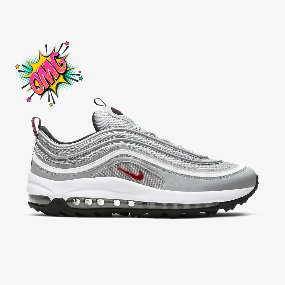 Giày sneakers *_NIKE AIR MAX 97 G SILVER BULLET Chất lượng cao