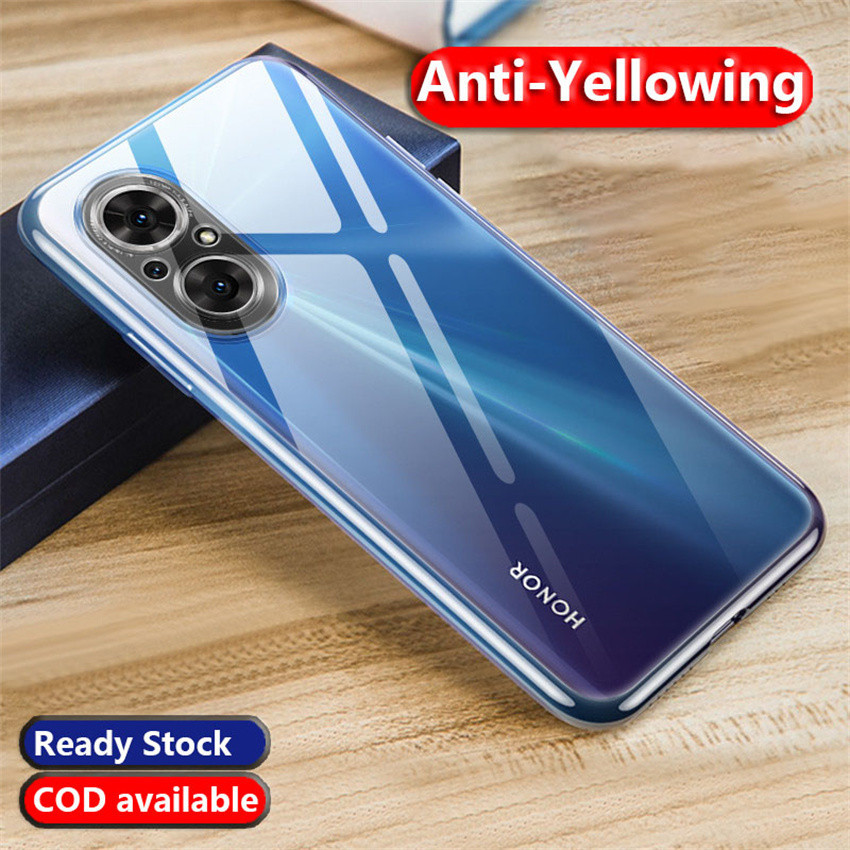 Ốp lưng chống sốc Huawei Honor 50 SE JLH-AN00 Ốp lưng cao su mềm pha lê trong suốt mỏng bảo vệ Jelly