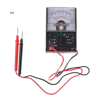 Mingxuan2 dc / ac 1000v vôn kế 250ma ampe kế 1k đồng hồ đo điện trở ana đồng hồ vạn năng vn