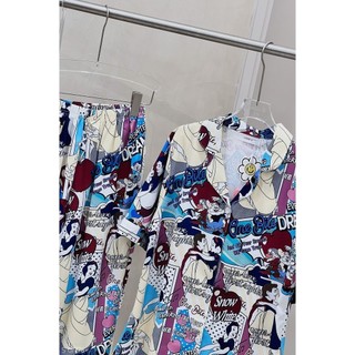 Set pijama bạch tuyết xinh
