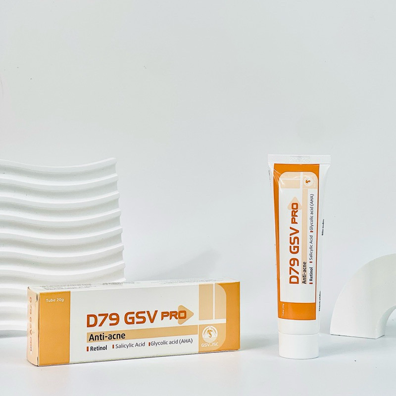 D79 GSV Pro  - Hỗ trợ giảm mụn thâm, trẻ hóa làn da phiên bản cải tiến - Chính Hãng