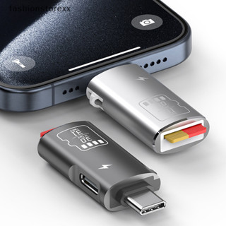   ADP 2in1 Type-C Sang TF Adapter Cho Iphone Điện Thoại Android Máy Tính Bảng Dành Cho Samsung USB-C Đầu Đọc Thẻ Nhớ PD Sạc Nhanh Cho Xiaomi vvn 