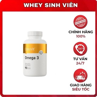 Viên uống dầu cá OstroVit Omega 3 1000 mg nhập khẩu Ba Lan tại Whey Sinh Viên Hải Phòng
