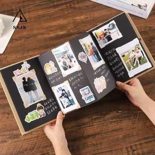 Skjk Accordion Album Ảnh Quà Tặng, Gấp Photocard Sách Ảnh Bất Ngờ, Giấy Kraft INS Thủ Công Graffiti DIY Quà Tặng Bất Ngờ Sổ Lưu Niệm