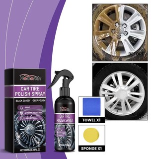 100ml Lốp Ô Tô Bóng Lốp Bảo Trì Lớp Phủ Xịt Hydrophobic Sealant Sáp Cho Bánh Xe Ô Tô Tự Động O0l4