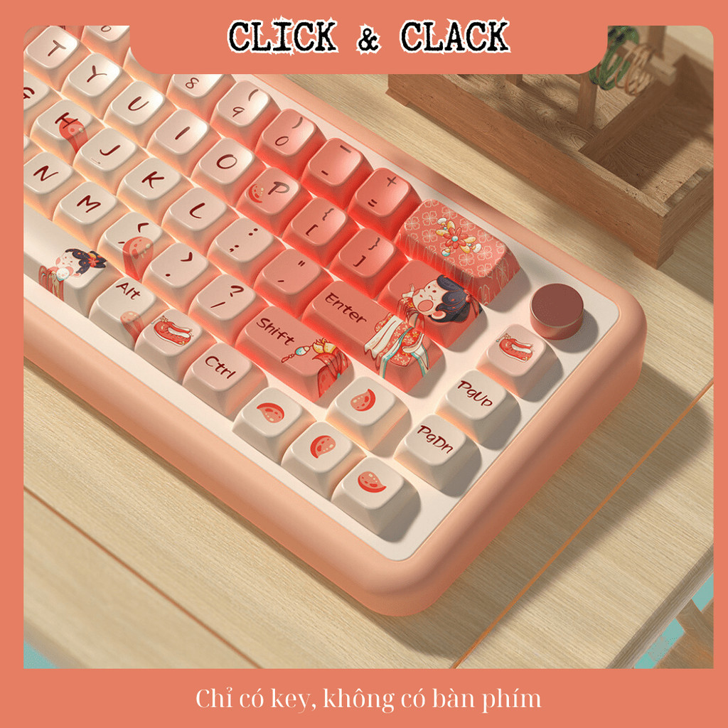 Keycap Chinese Empress - MDA Profile - PBT cao cấp 158 Phím | BigBuy360 - bigbuy360.vn