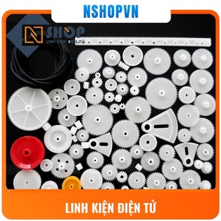 Bộ bánh răng nhựa DIY 81 món