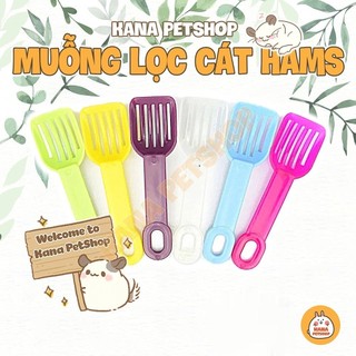 Muỗng lọc cát cho hamster 🐹freeship🐹 muỗng nhựa lọc cát cho hamster