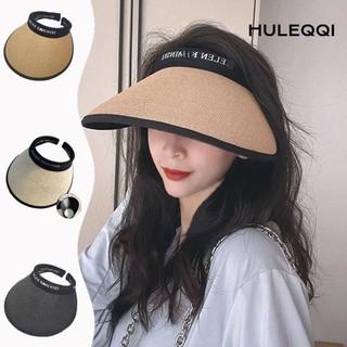 HULEQQI Mũ Rơm Bảo Vệ Tia UV Di Động