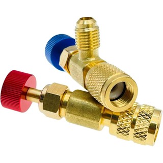 Bộ chuyển đổi van an toàn R410A R22 Van điều khiển sạc lạnh Sửa chữa máy lạnh Top Up Ga