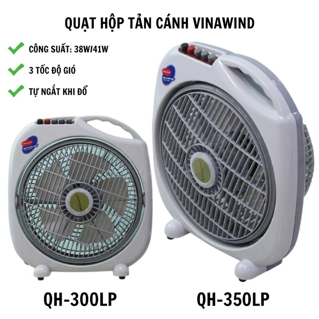 Quạt hộp Vinawind cánh 300 và 350LP công suất 38/45W quạt tản nhiệt - Fan, QuạT