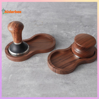 Aislerbee Cà Phê Tam Giác Thảm Gỗ Chắc Chắn Chống Trượt Chống Ẩm Chống Trầy Xước Giá Để Đồ Chắc Chắn Walnut Espresso Tamper Đứng Phân Phối Cà Phê Miếng Lót Leveler Dụng Cụ Cho Gia Đình