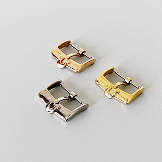 Thích ứng với Omega clasp Bướm pin clasp dây đeo khóa omeg phụ kiện đồng hồ khóa thắt lưng 16 18 20mm nút