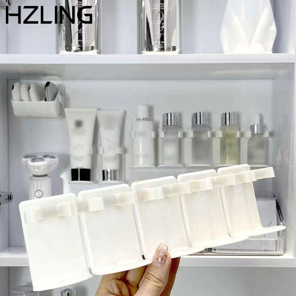 HZLING Giá đựng mỹ phẩm Phòng tắm bằng nhựa