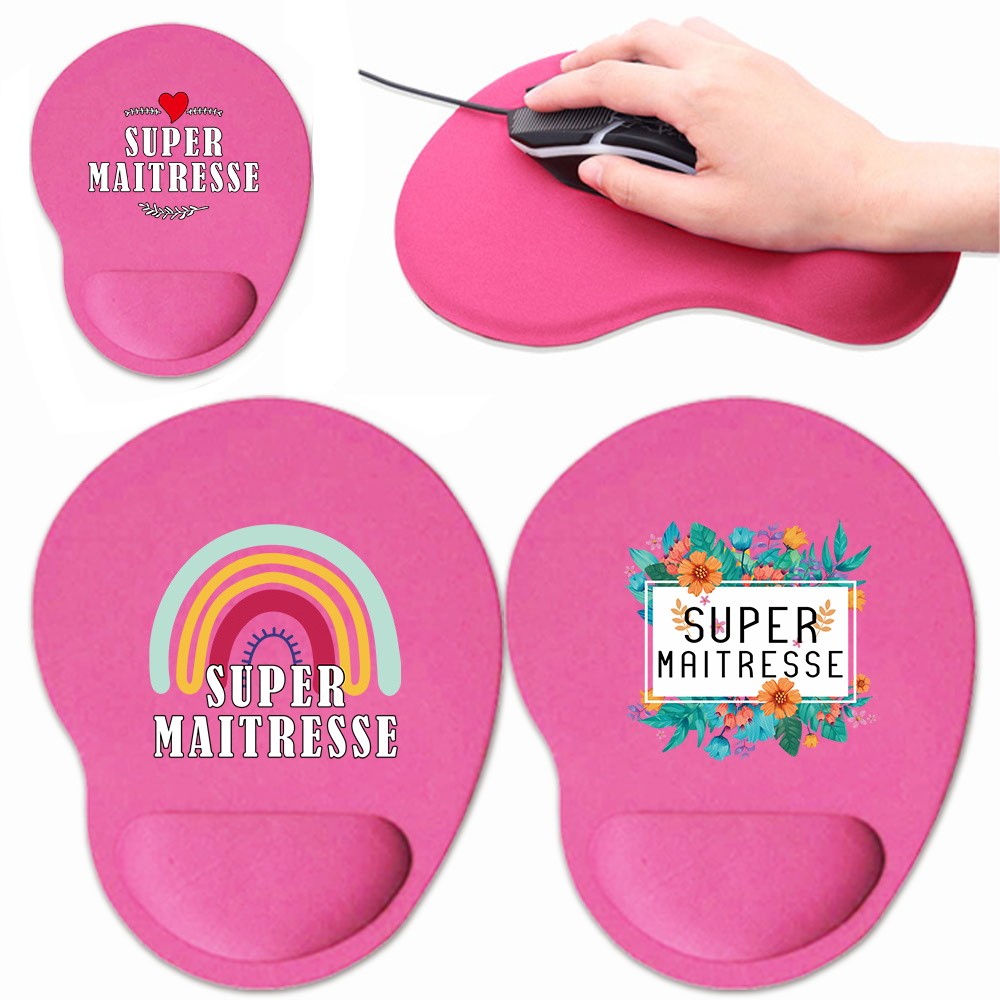 Computer Game Mouse Pad Ergonomic Wrist Mousepad Blue Office Accessories Memory Cotton Rebound Maitr
