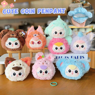 Động Vật Sang Trọng Ví Đựng Tiền Xu Hoạt Hình Dễ Thương Gấu Móc Khóa Schoolbag Mặt Dây Chuyền