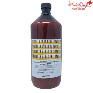 Dầu xả dưỡng ẩm thực vật kỳ diệu Davines Nourishing Vegetarian Miracle Conditioner 1000ml 