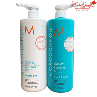 Dầu gội xả duy trì màu nhuộm Moroccanoil Color Care 1000mlx2 