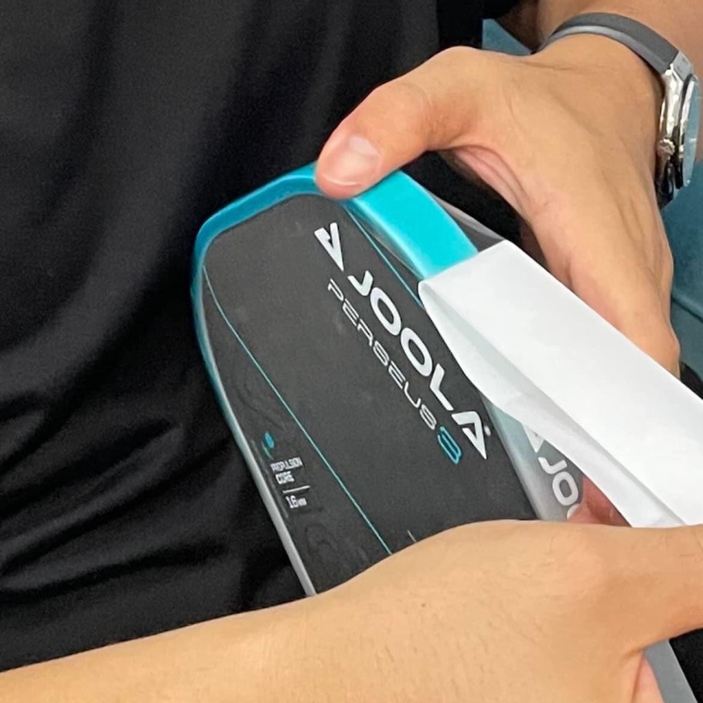 Miếng dán PDF bảo vệ viền vợt Pickleball 16mm. Miếng dán trong suốt trang trí, bảo vệ viền vợt Pickl