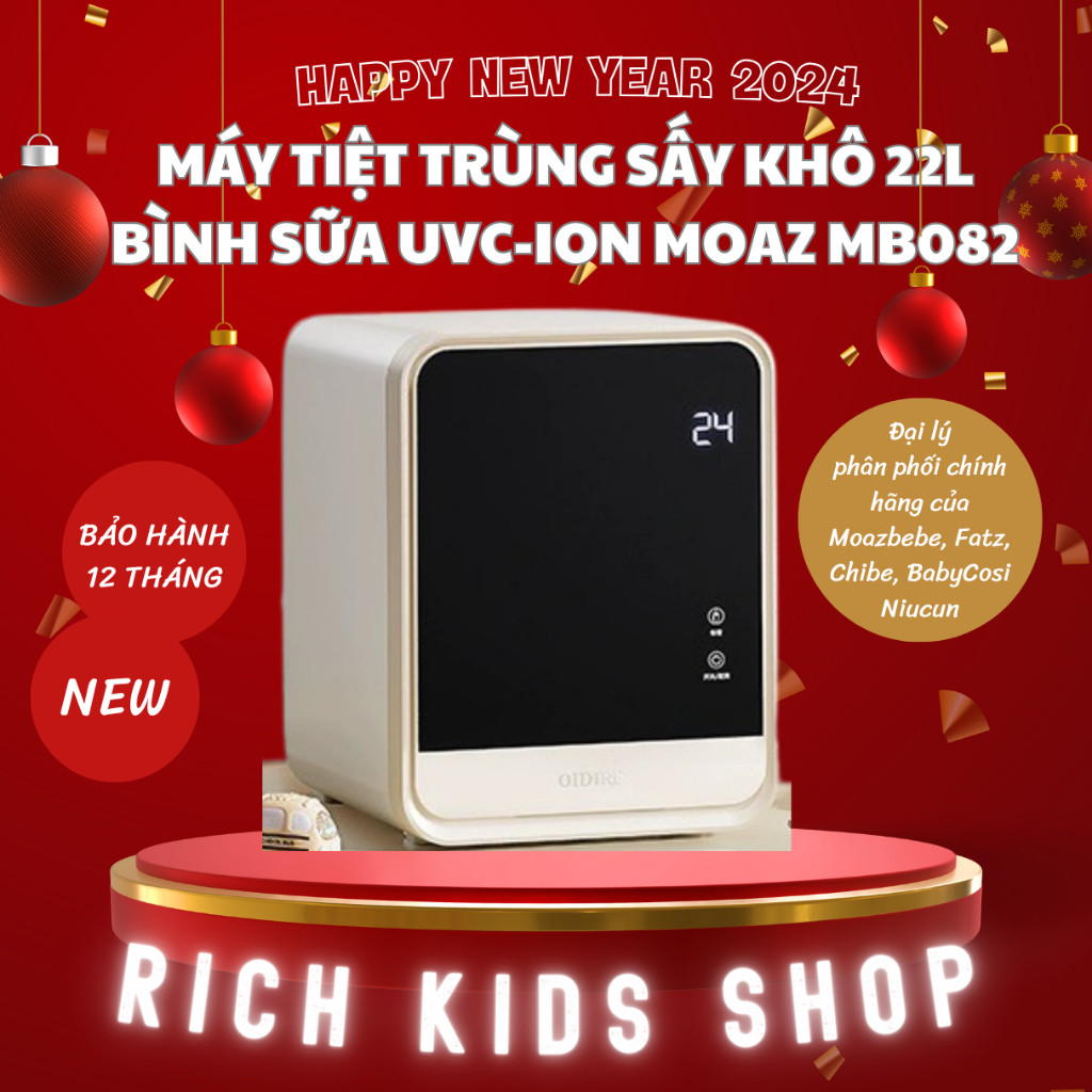 Máy tiệt trùng UV - C công nghệ ION Moazbebe MB082