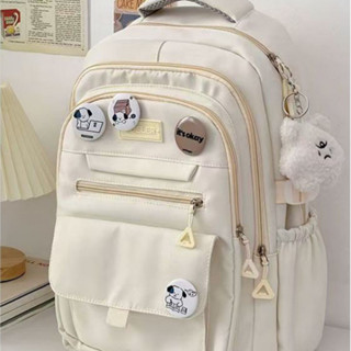 Ba lô học sinh đa năng đơn giản cho nữ ba lô dung tích lớn cho học sinh trung học cơ sở và trung học phổ thông ba lô 